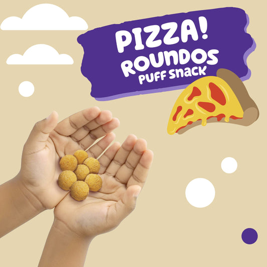 Get'ems! Roundos Puff Snack - Pizza