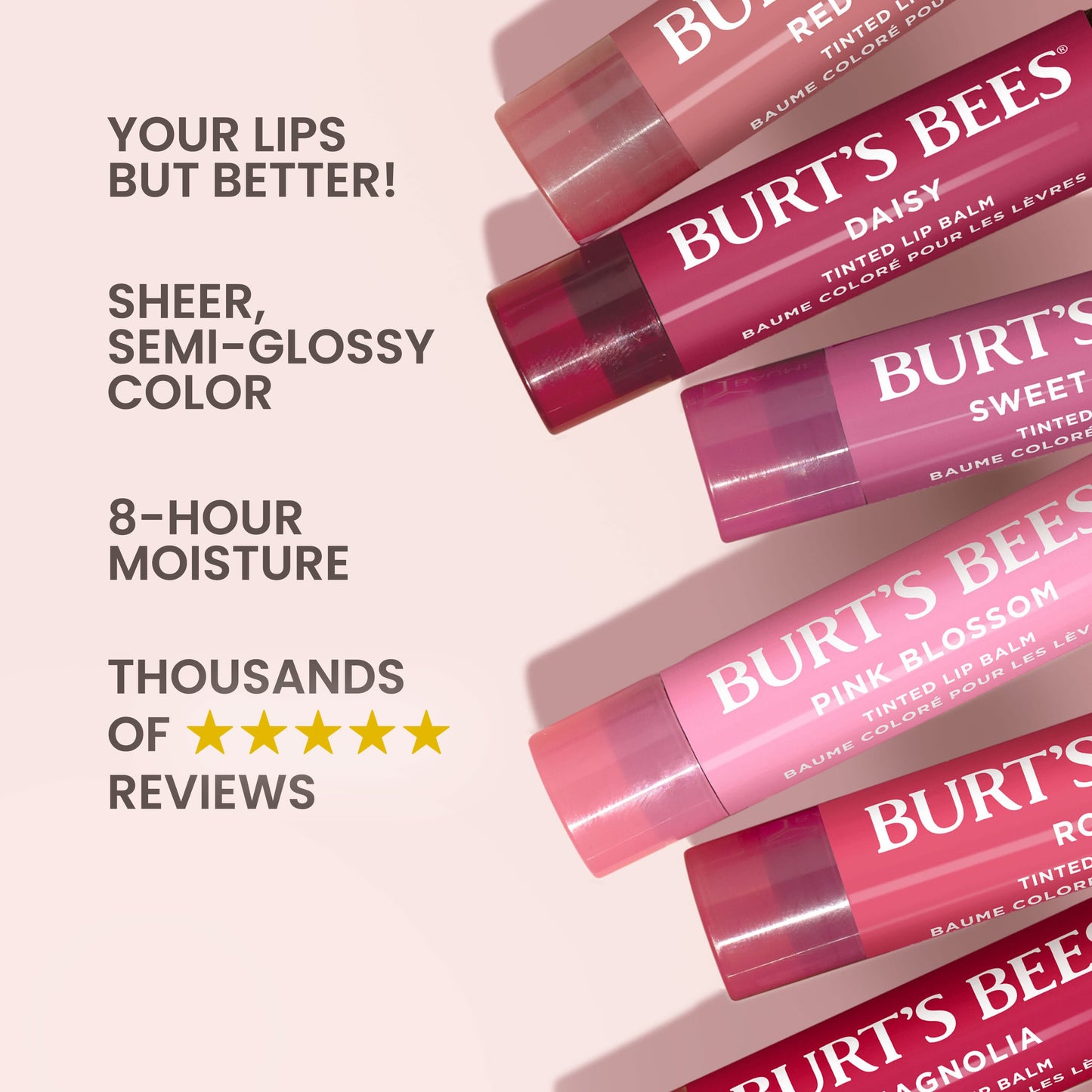 Burt's Bees Tinted Lip Balm - Daisy