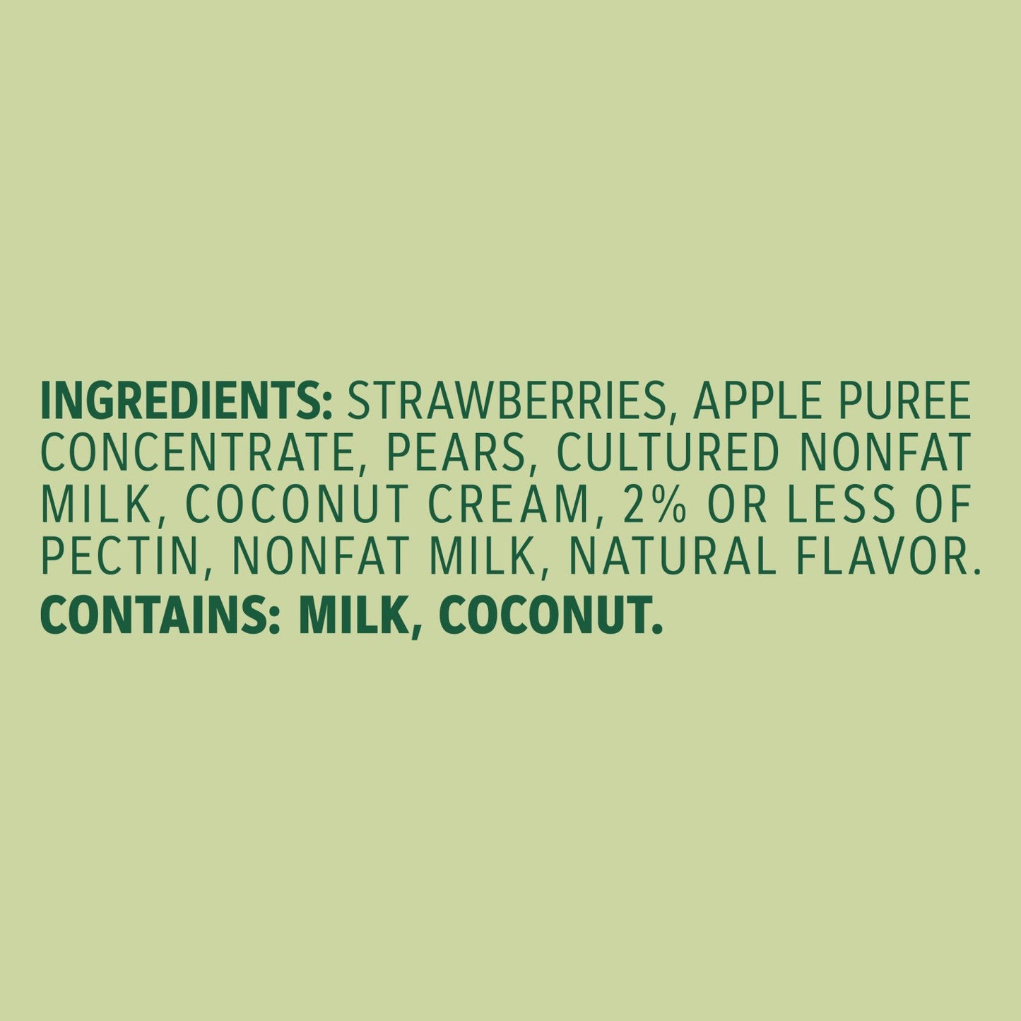 Outshine Fruit & Yogurt Smoothies - Strawberry Coconut, 3.5 oz Pouches