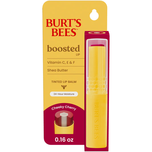 Burt's Bees Tinted Boosted Lip Balm - Cheeky Cherry