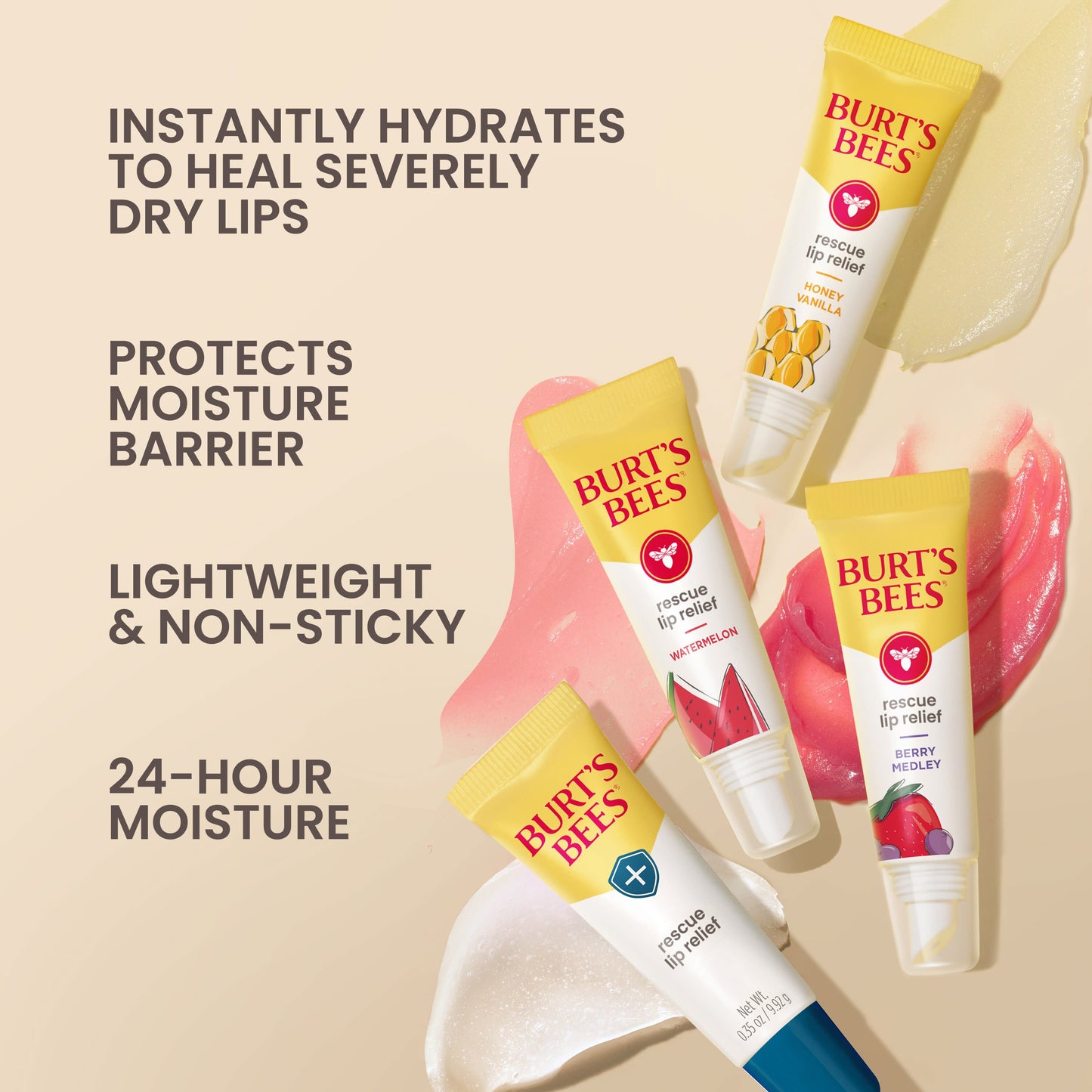Burt's Bees Medley Rescue Lip Relief Lip Balm