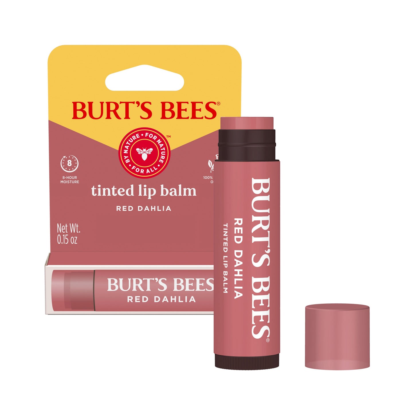 Burt's Bees Tinted Lip Balm - Red Dahlia