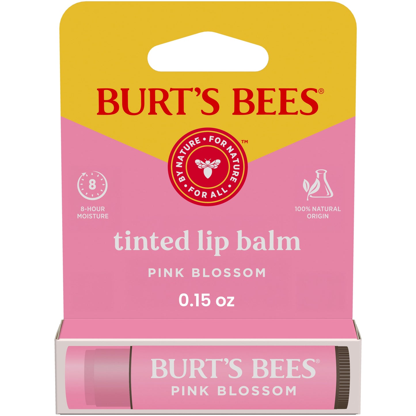 Burt's Bees Tinted Lip Balm - Pink Blossom