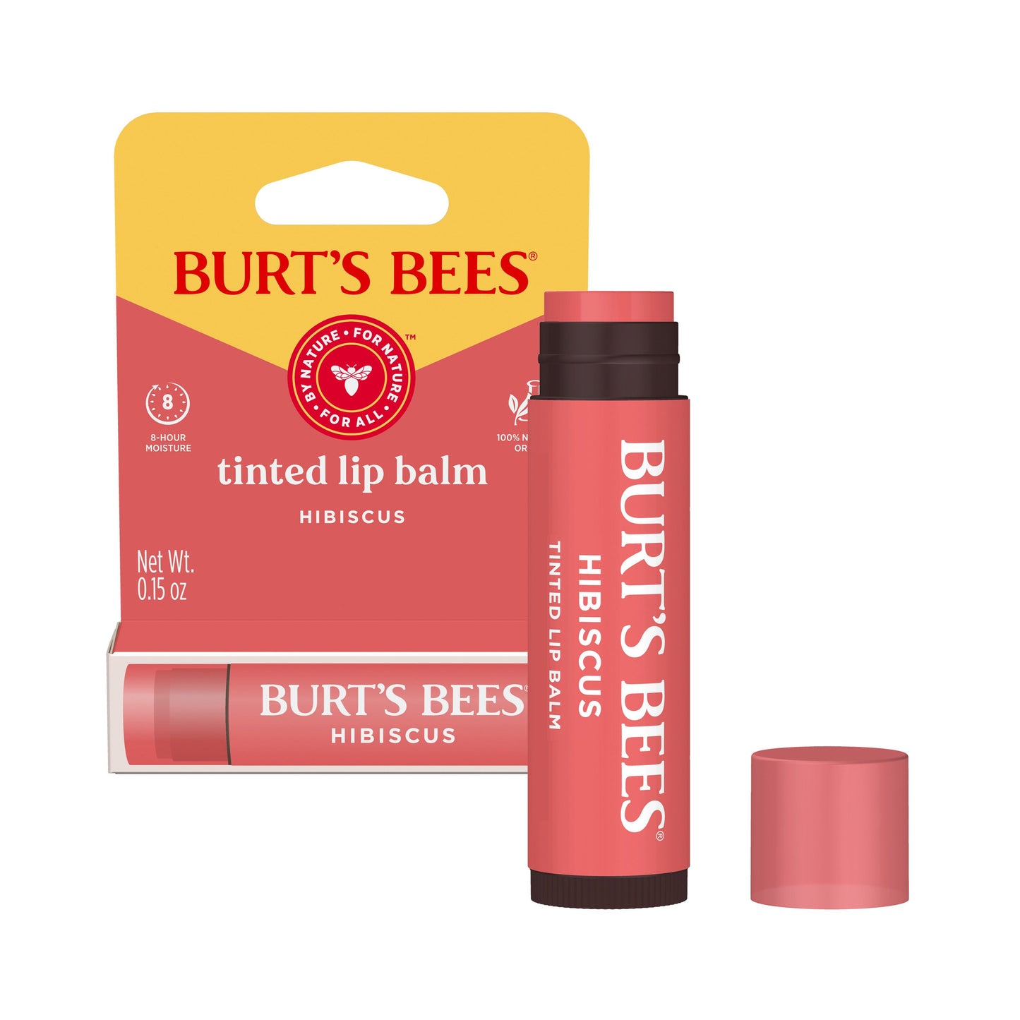 Burt's Bees Tinted Lip Balm - Hibiscus
