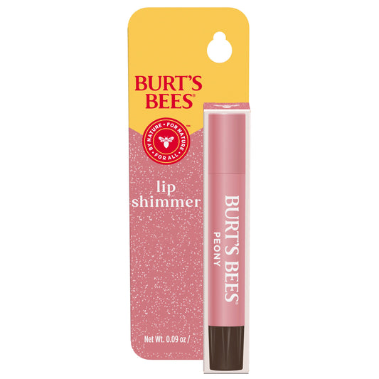 Burt's Bees Lip Shimmer - Peony
