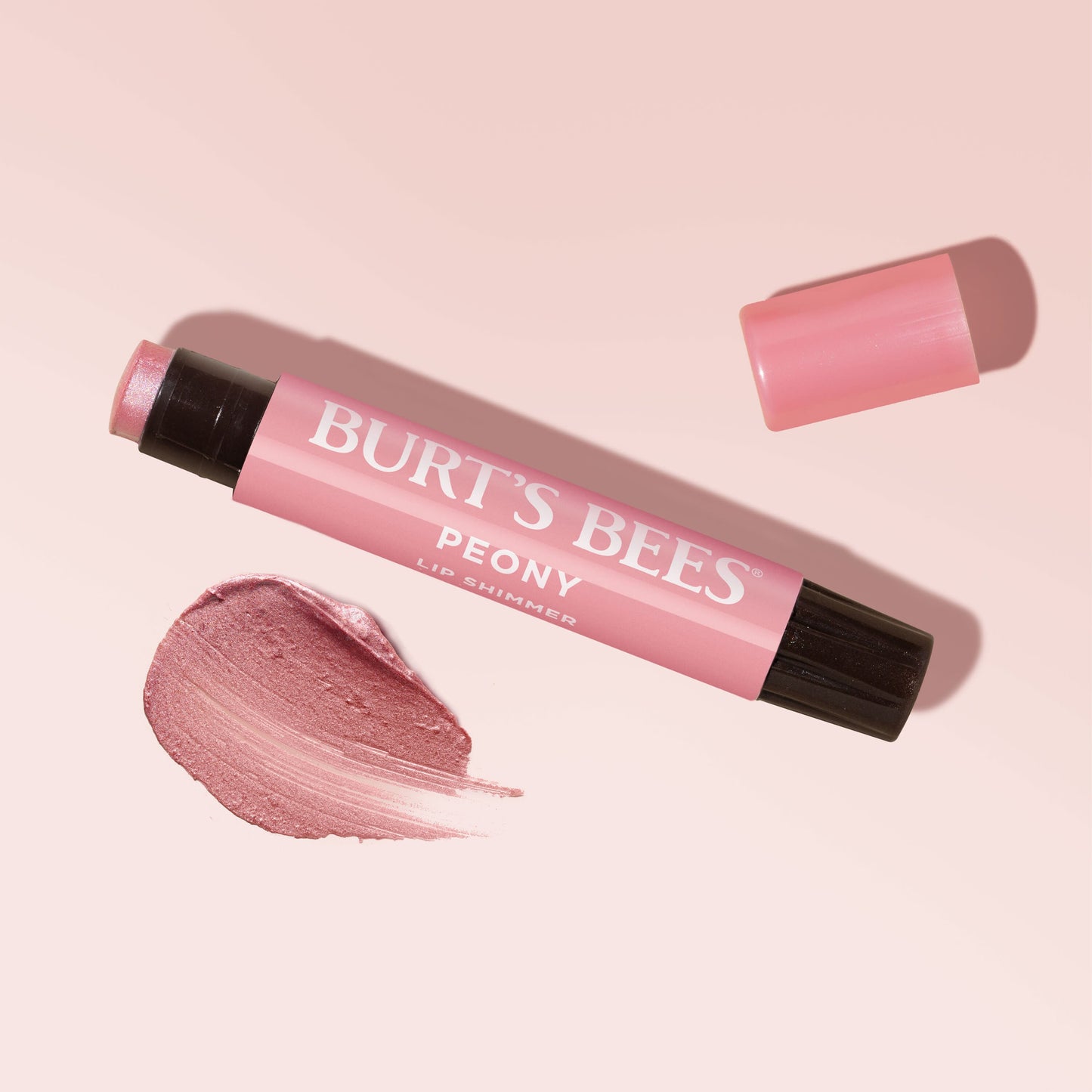 Burt's Bees Lip Shimmer - Peony