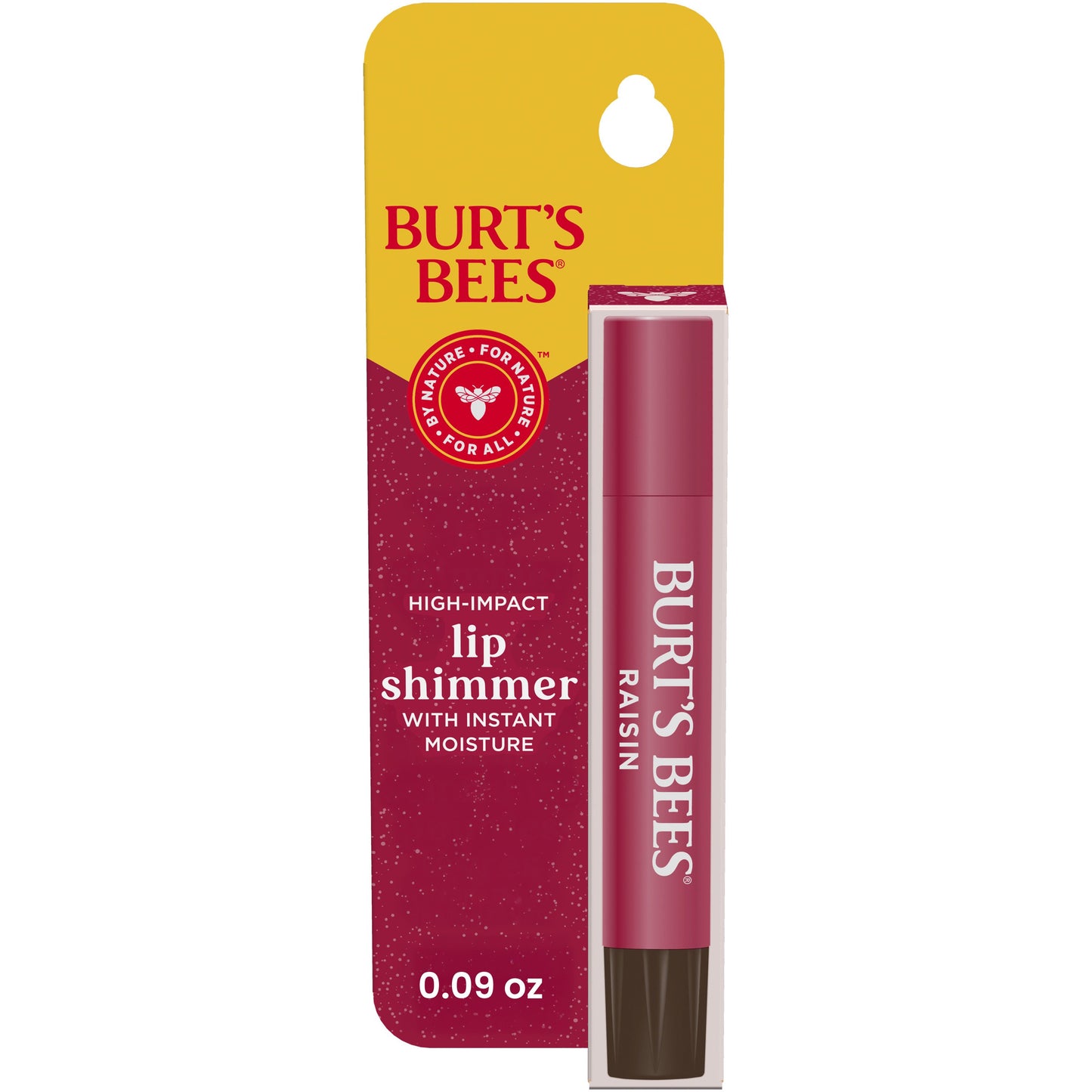 Burt's Bees Lip Shimmer - Raisin
