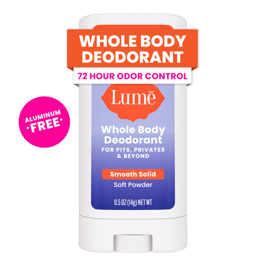 Lume Travel Size Whole Body Aluminum Free Women's Deodorant Solid - Soft Powder