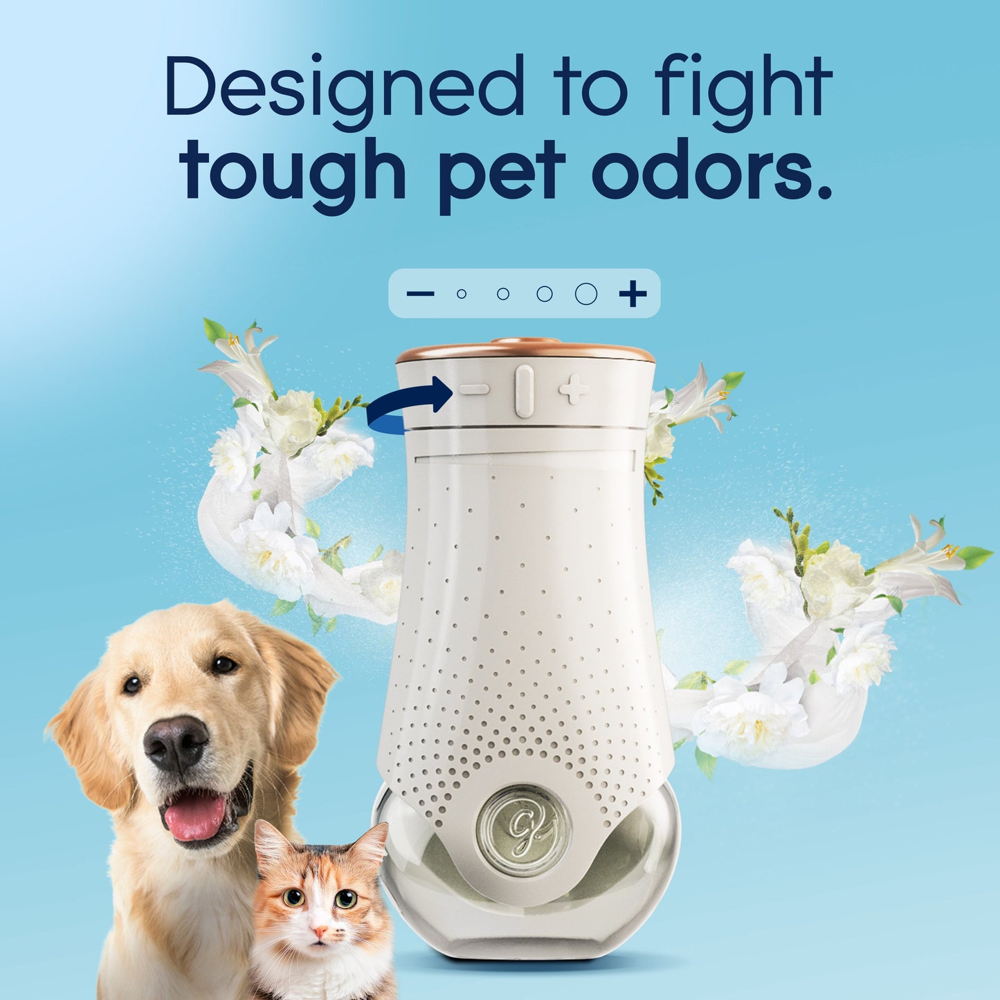 Glade Plug In Scented Oil Warmer & Refill - Pet Fresh