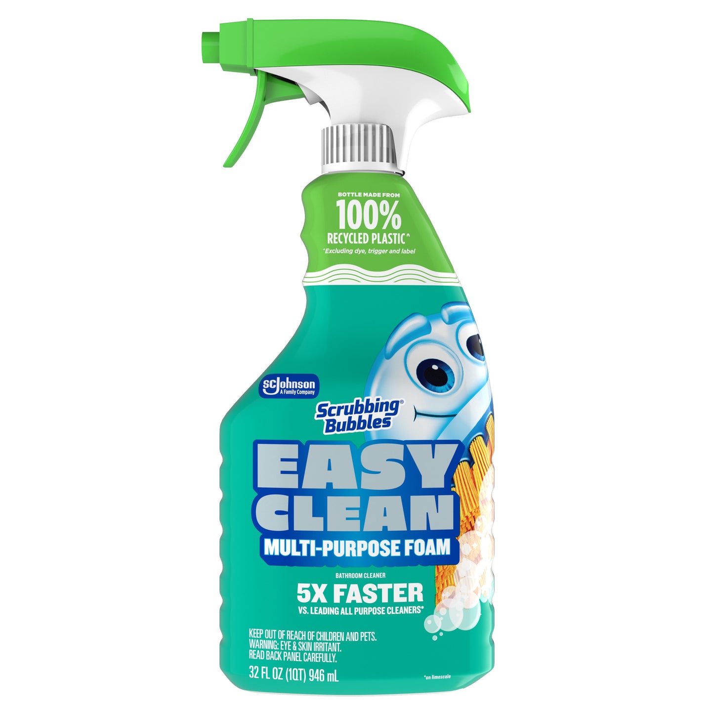 Scrubbing Bubbles Easy Clean Multi-Purpose Foam Bathroom Cleaner Spray