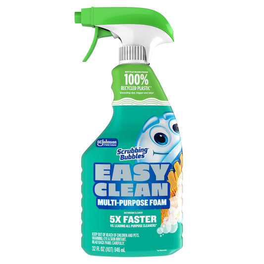 Scrubbing Bubbles Easy Clean Multi-Purpose Foam Bathroom Cleaner Spray