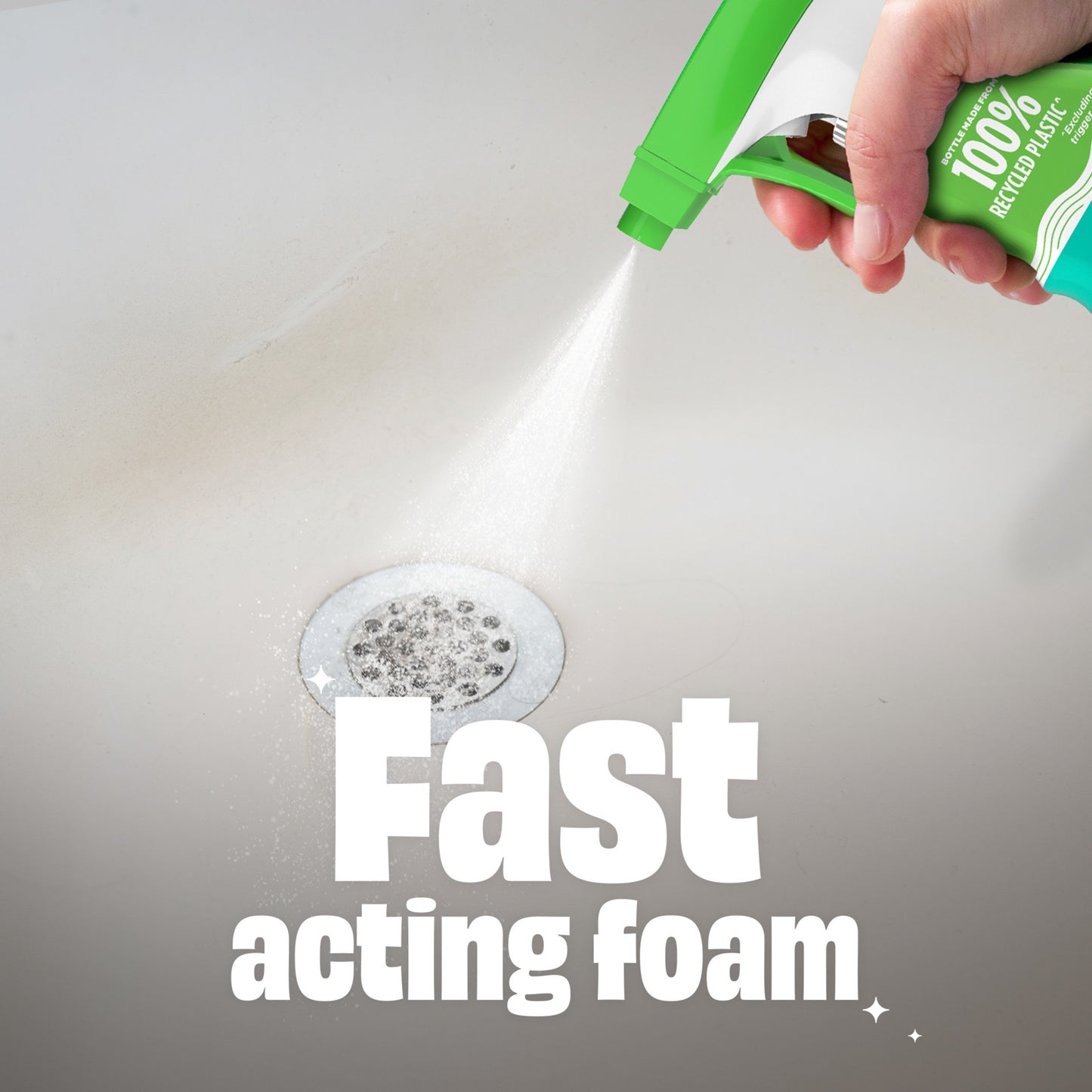 Scrubbing Bubbles Easy Clean Multi-Purpose Foam Bathroom Cleaner Spray