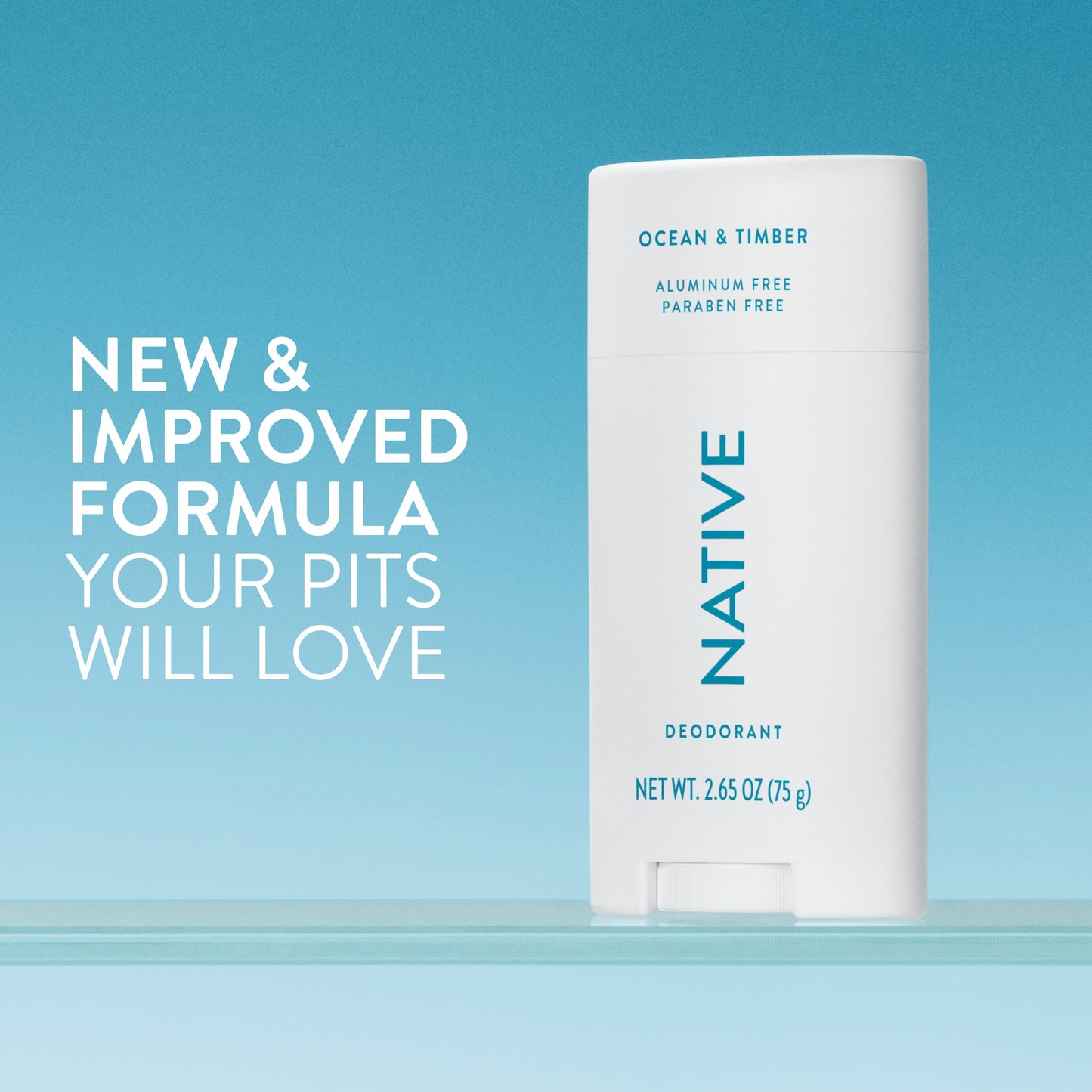 Native Aluminum Free Deodorant - Ocean & Timber