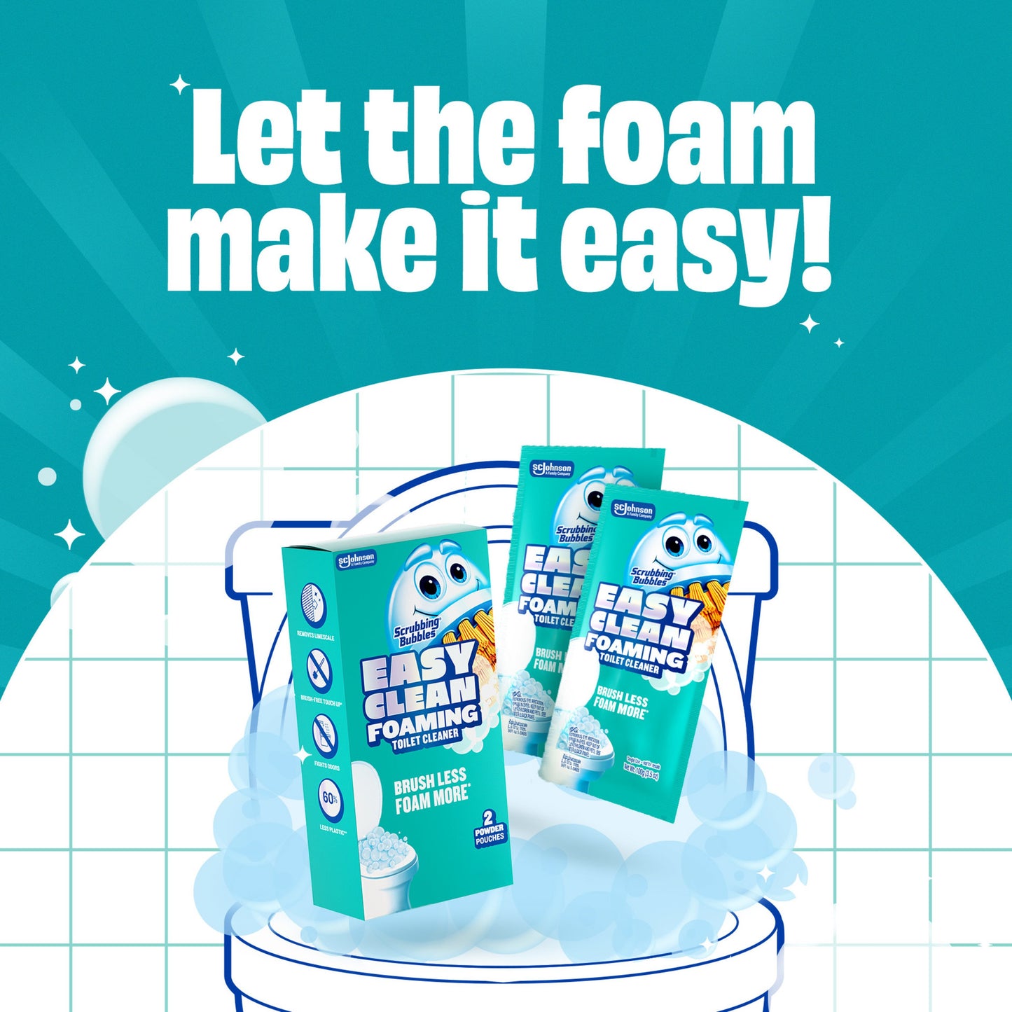 Scrubbing Bubbles Easy Clean Foaming Toilet Cleaner