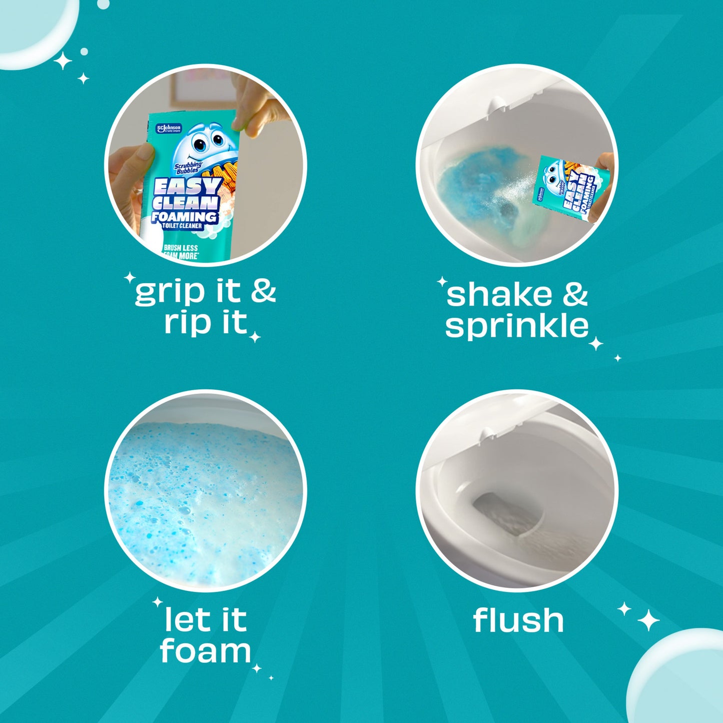 Scrubbing Bubbles Easy Clean Foaming Toilet Cleaner