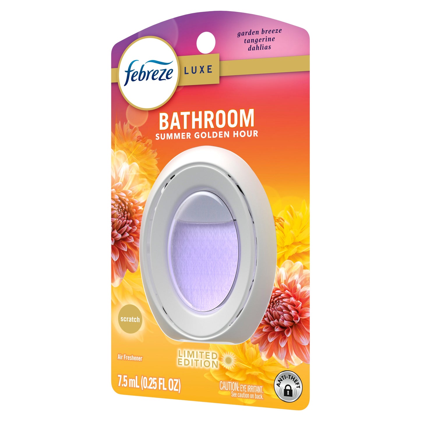 Febreze Bathroom Air Freshener Odor-Fighting - Summer Golden Hour Scent