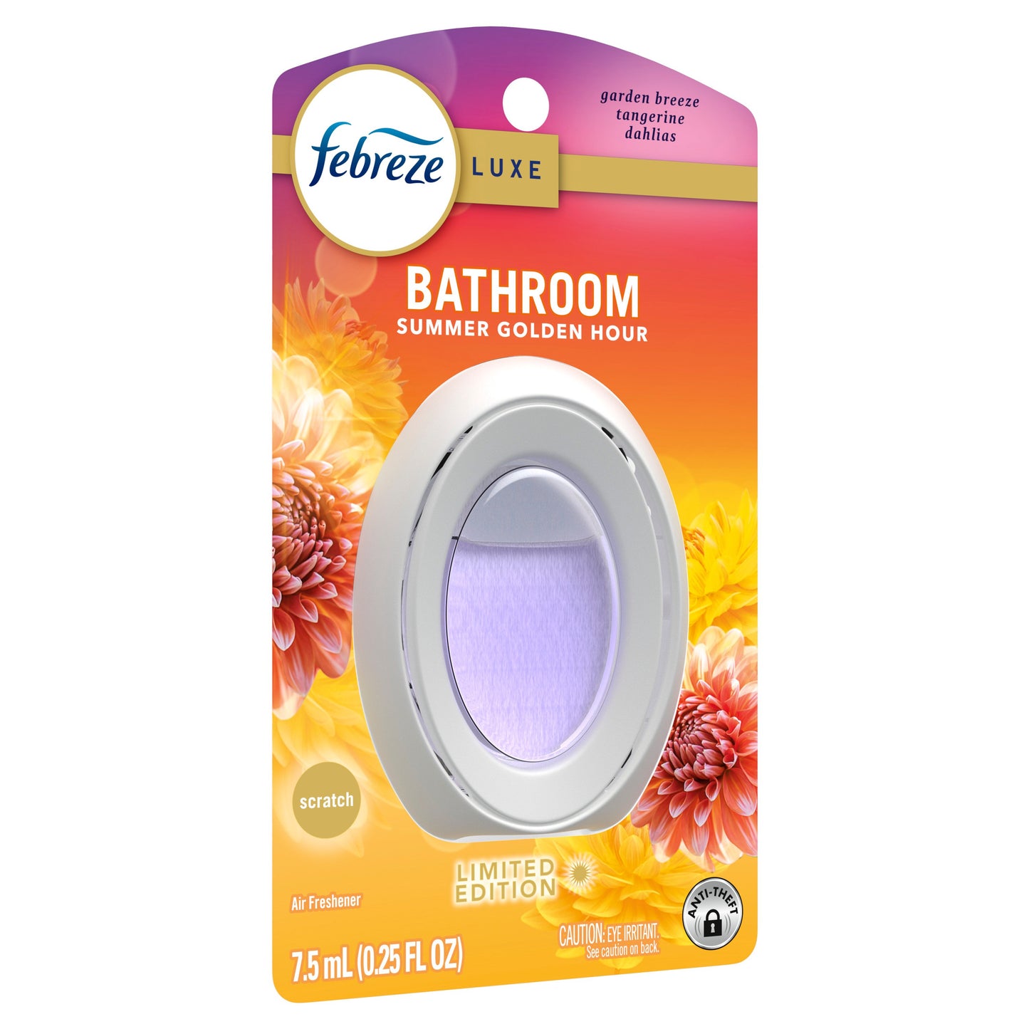 Febreze Bathroom Air Freshener Odor-Fighting - Summer Golden Hour Scent