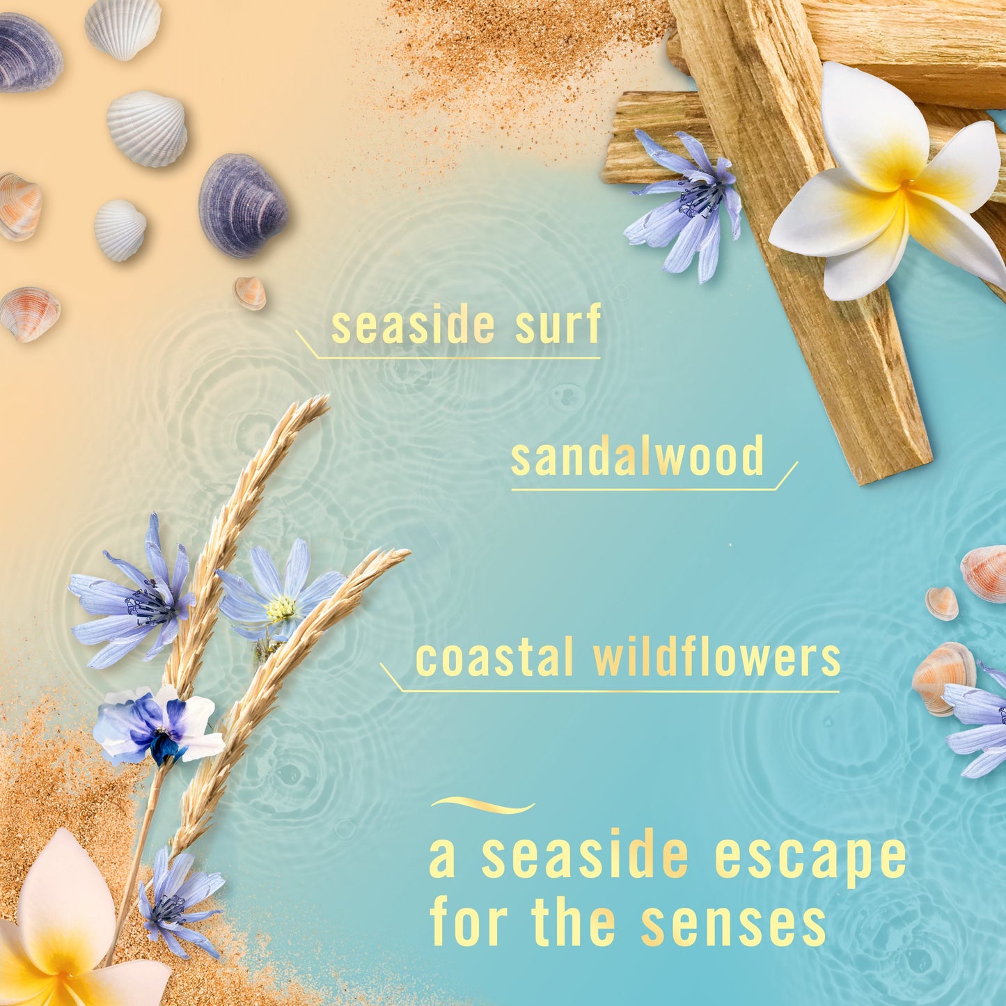 Febreze Bathroom Air Freshener Odor-Fighting - Warm Ocean Breeze Scent