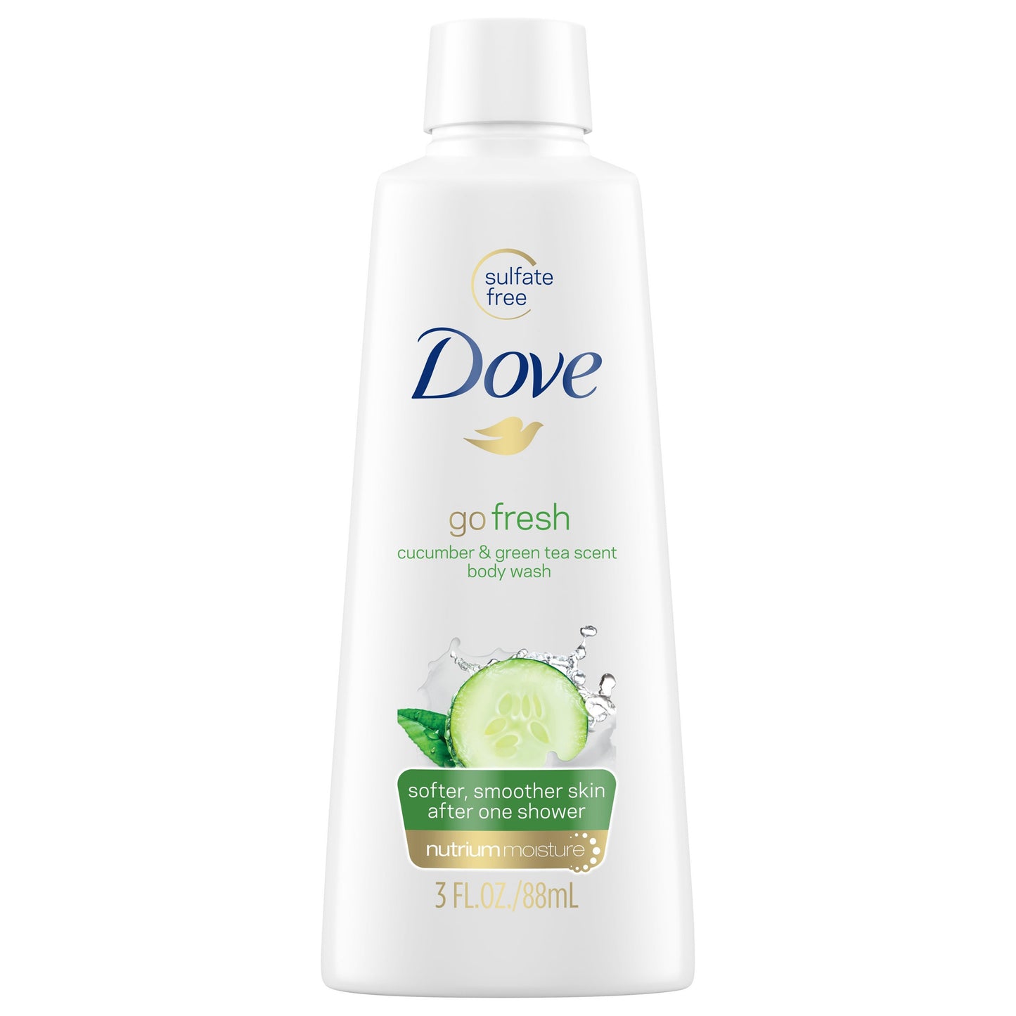 Dove Travel Fresh Go Fresh Body Wash - Cucumber & Green Tea
