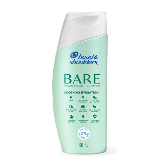 Head & Shoulders Travel Size Bare Soothing Hydration Shampoo - Travel Size