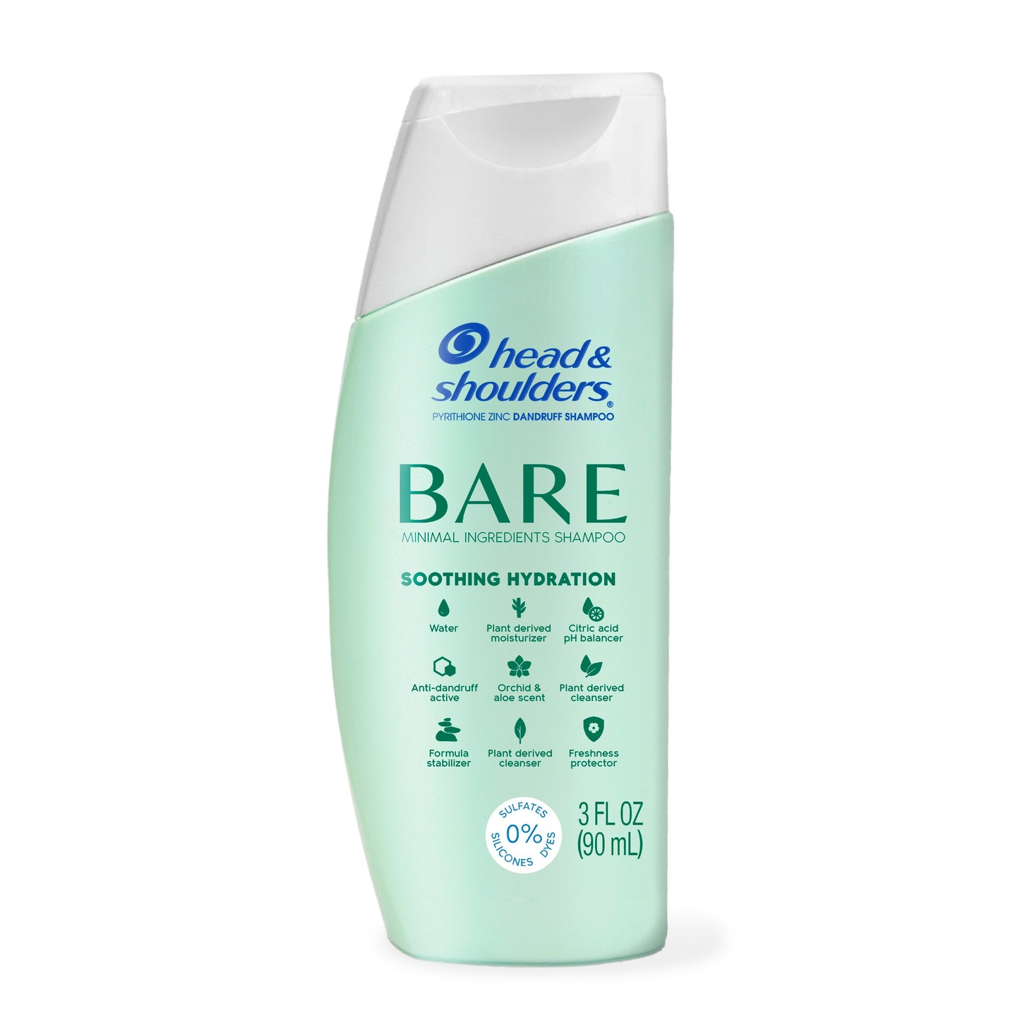 Head & Shoulders Travel Size Bare Soothing Hydration Shampoo - Travel Size