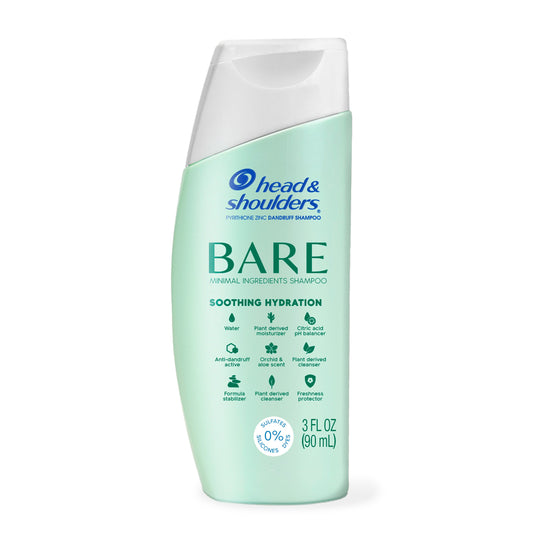 Head & Shoulders Travel Size Bare Soothing Hydration Shampoo - Travel Size