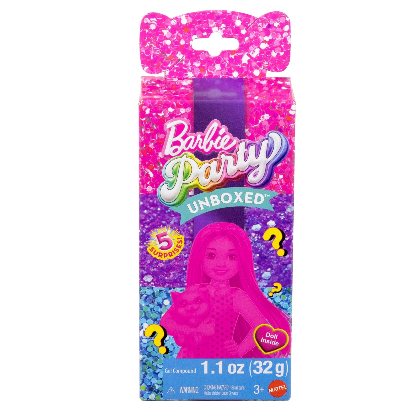 Barbie Party Unboxed Surprise Chelsea Doll - Glam Series