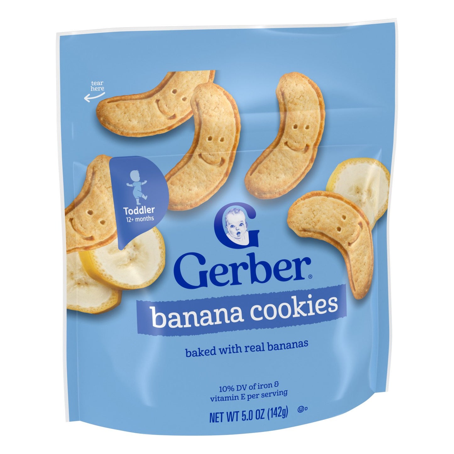 Gerber Toddler Snacks, Banana Cookies, Finger Foods, Snacks For Toddlers