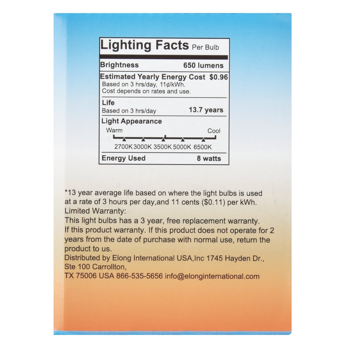 Green Watt Dimmable LED 65 Watt BR30 Light Bulb