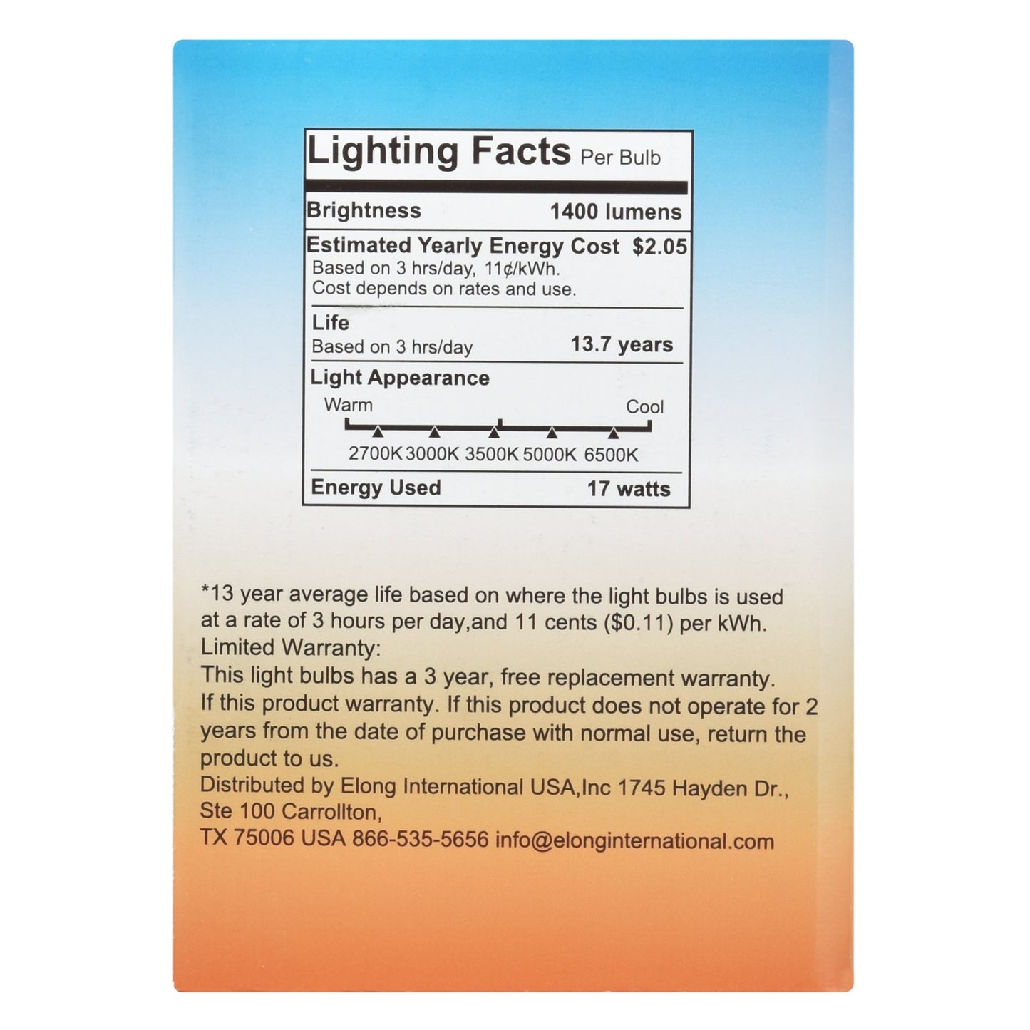 Green Watt Dimmable LED 100 Watt BR40 Light Bulb