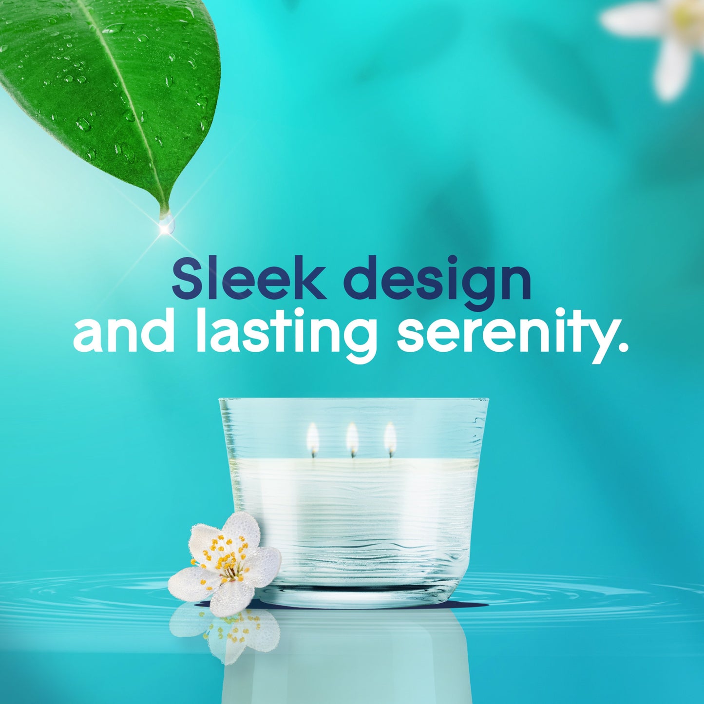 Glade Candle - Dewdrop Petals