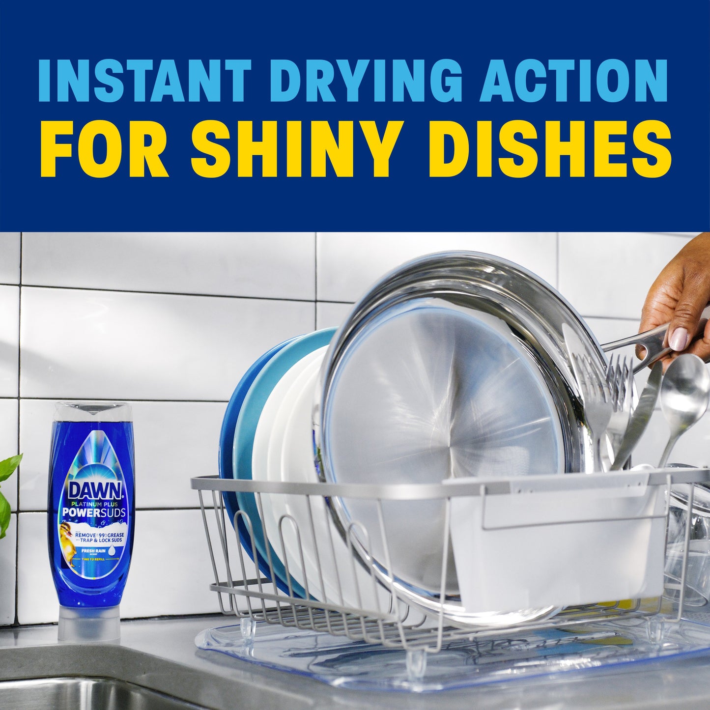 Dawn Platinum Plus Power Suds - Fresh Rain