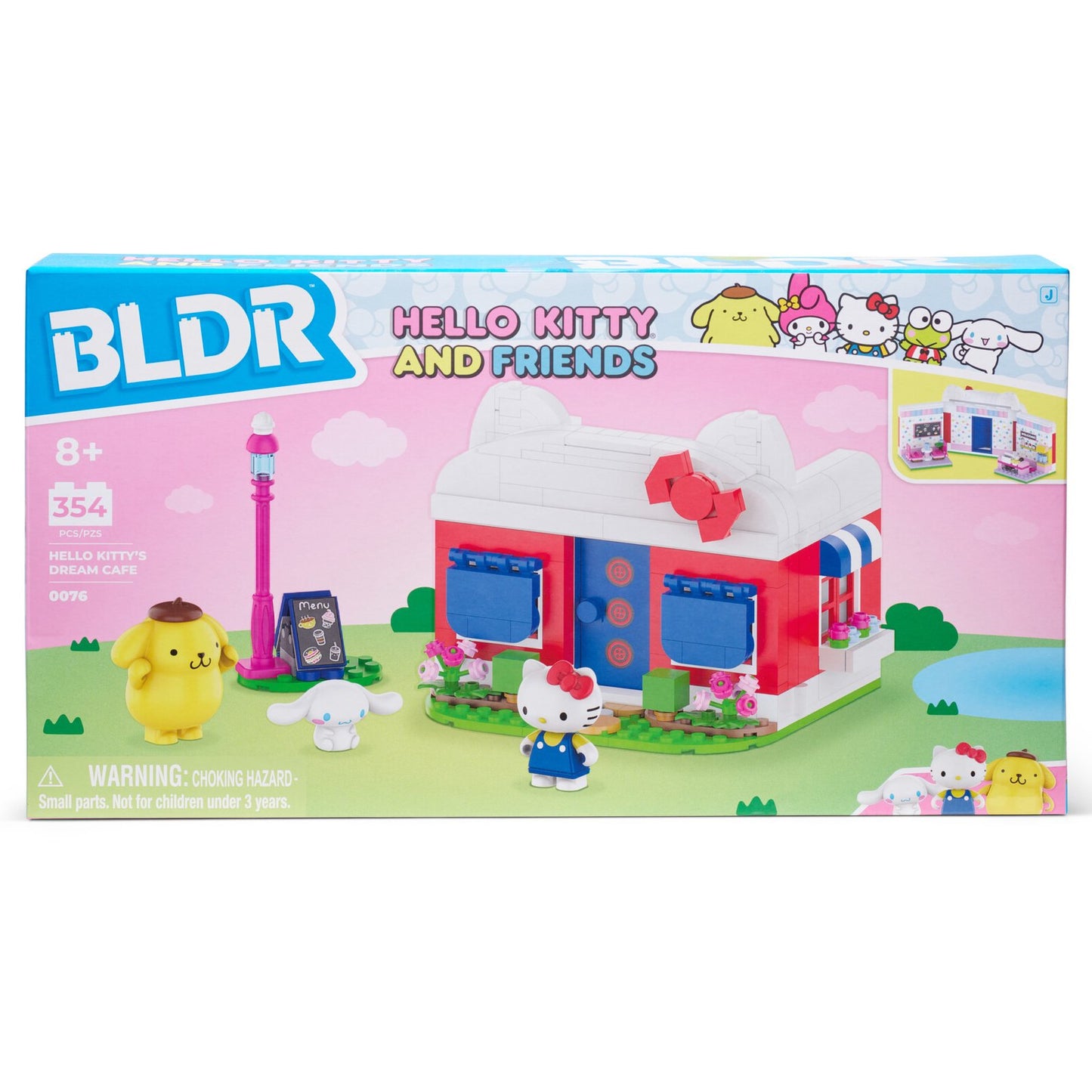 BLDR Hello Kitty & Friends Hello Kitty's Dream Cafe Set