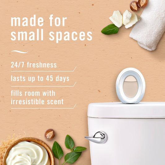Febreze Bathroom Air Freshener - Warm Sugar & Shea Butter Soothe & Restore