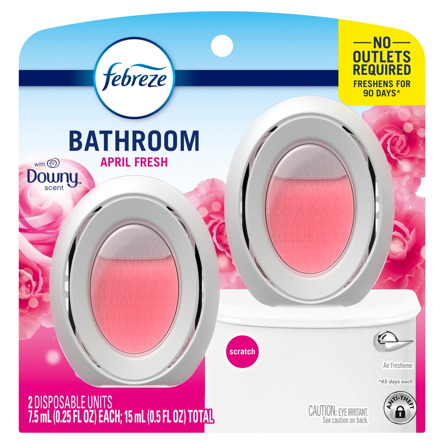 Febreze Bathroom - April Fresh Downy 0.5 oz