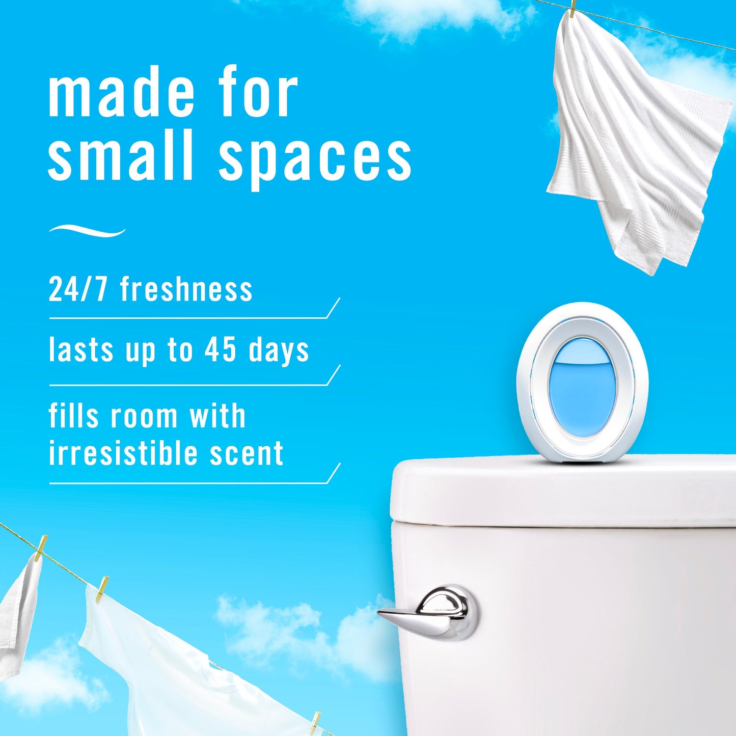 Febreze Bathroom Air Freshner - Downy April Fresh