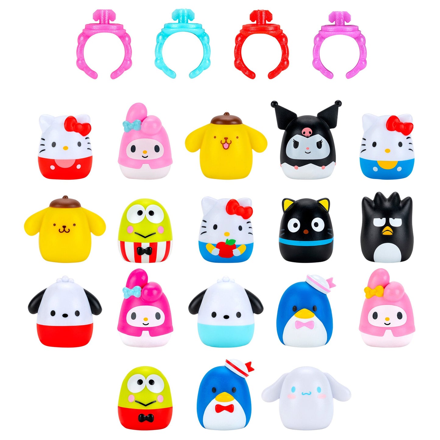 Squishmallows Hello Kitty & Friends Mystery Clip-A-Longs Blind Pack
