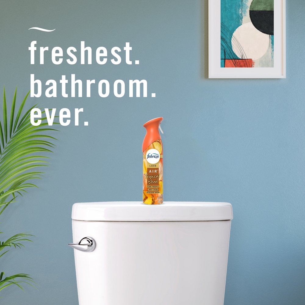 Febreze Luxe Air Freshener Odor-Fighting Room Spray - Tropical Blend