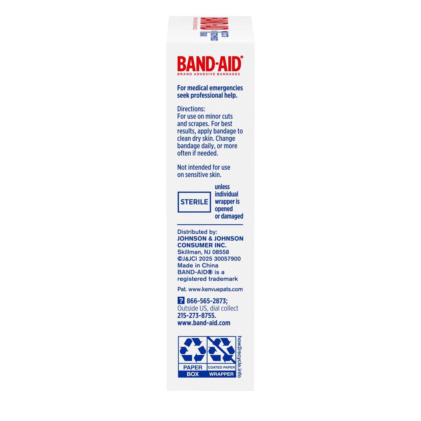 Band-Aid Waterproof Clear Bandages - Regular