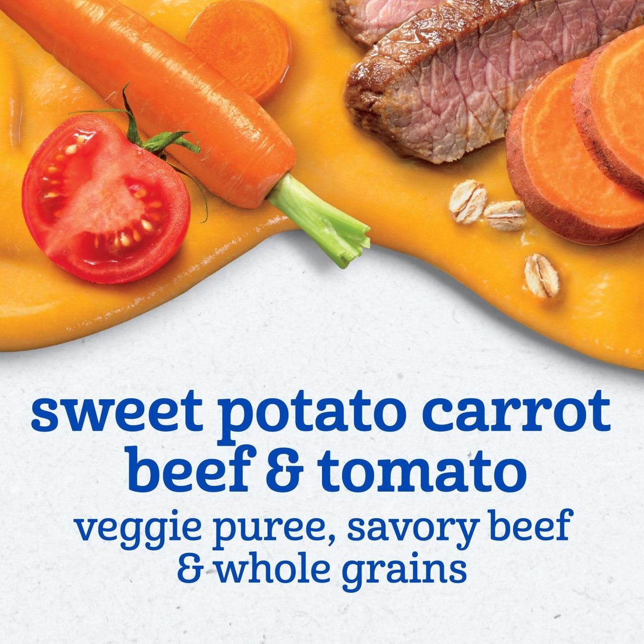 Gerber Baby Food Pouch - Sweet Potato Carrot Beef & Tomato