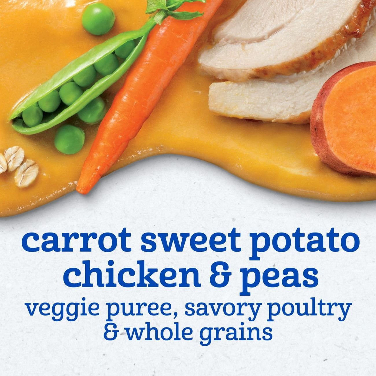 Gerber Baby Food Pouch - Carrot Sweet Potato Chicken & Peas
