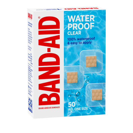 Band-Aid Waterproof Clear Spot Bandages - Small