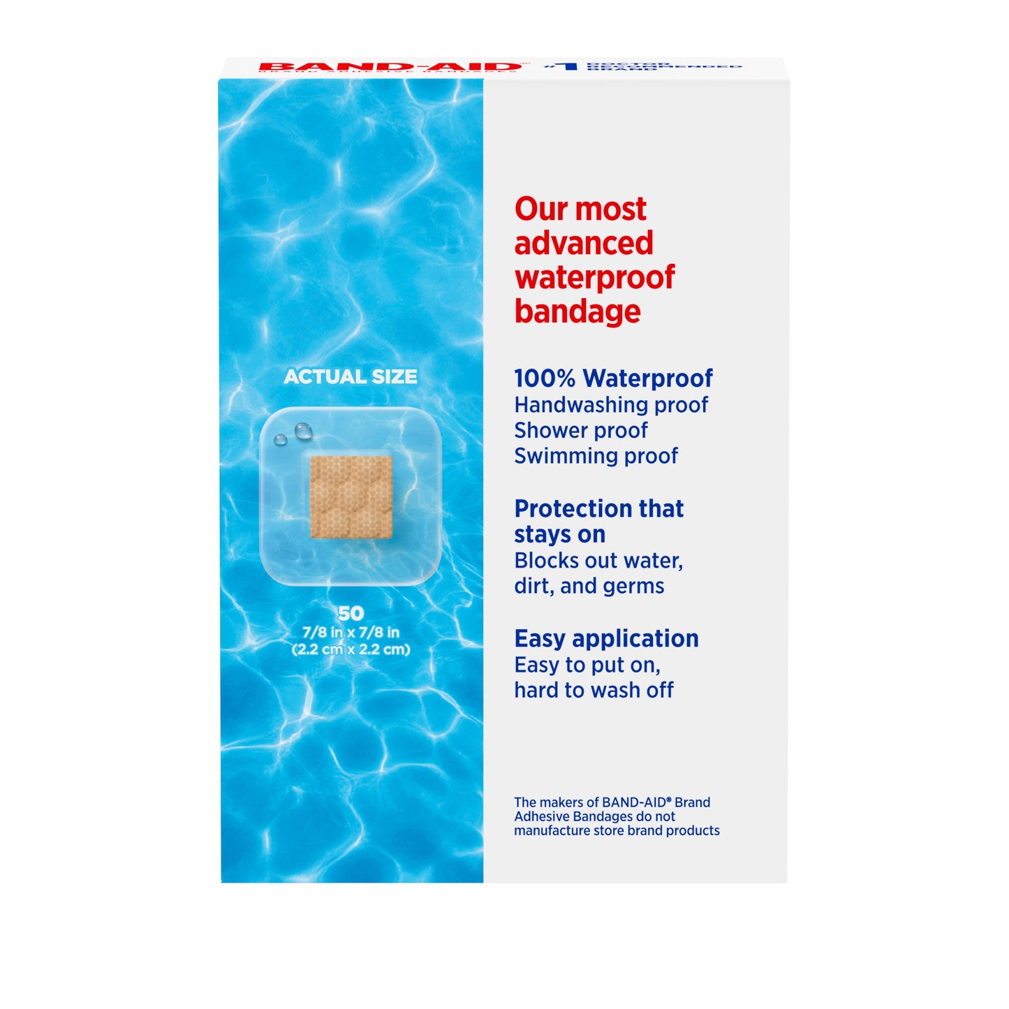 Band-Aid Waterproof Clear Spot Bandages - Small