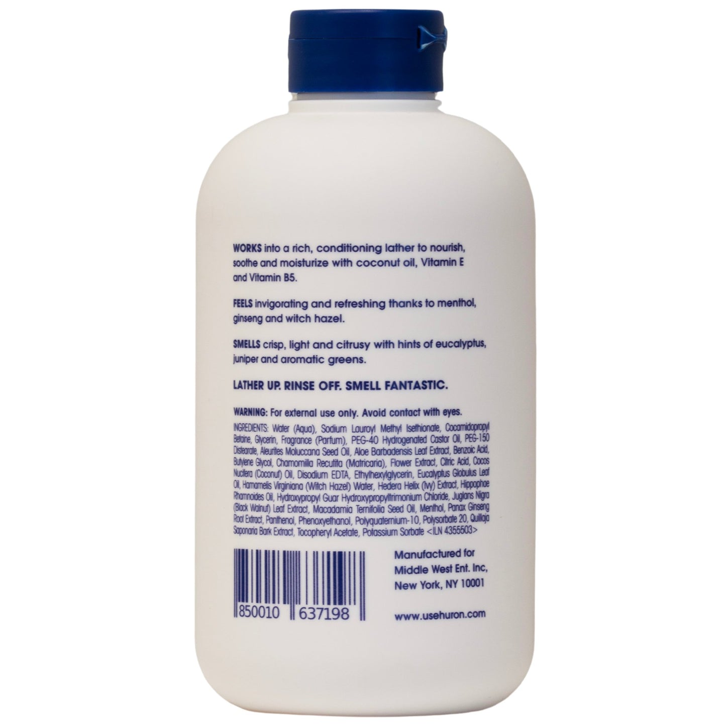 Huron Original Citrus Eucalyptus Body Wash