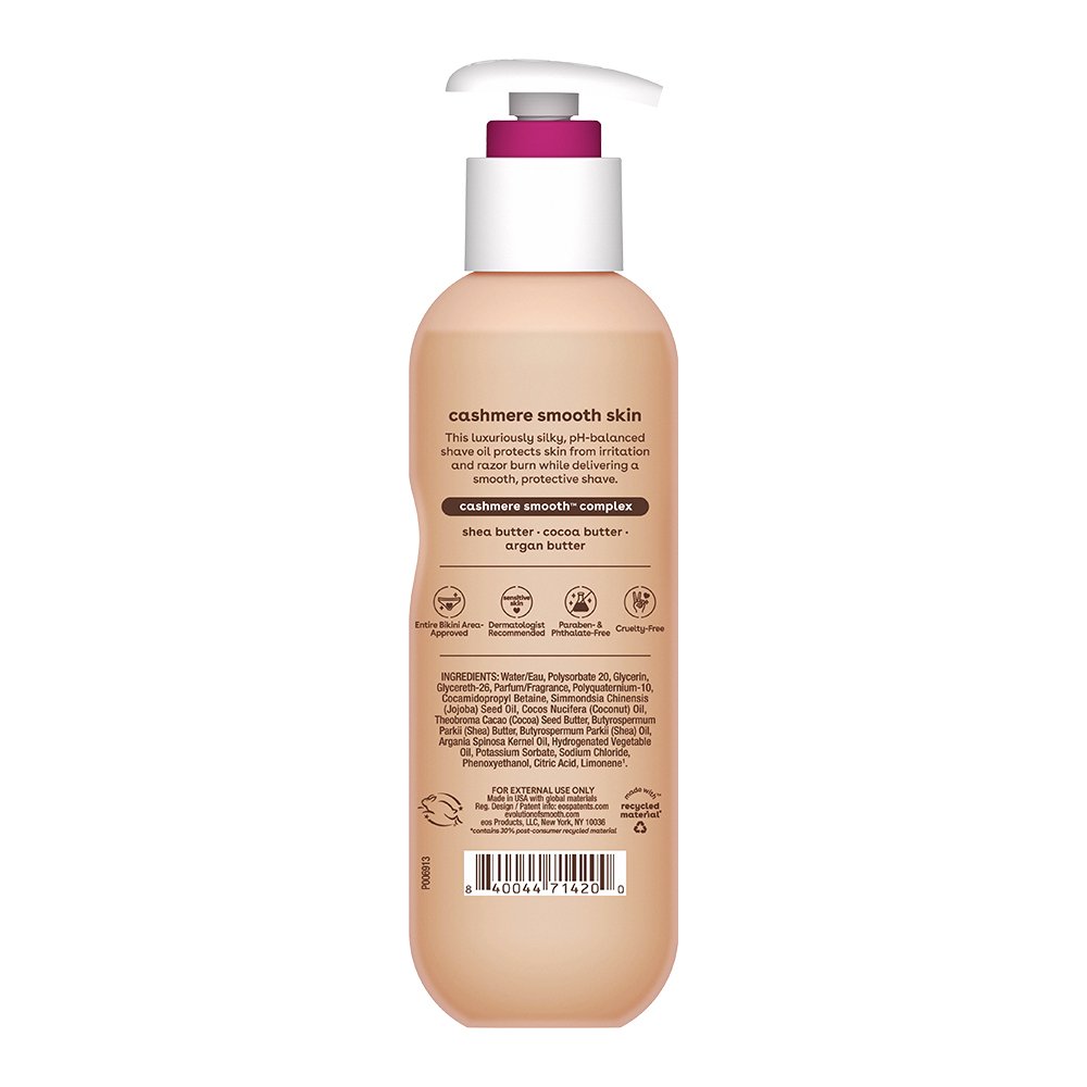 eos Shea Butter Cashmere Shave Oil - Pink Champagne