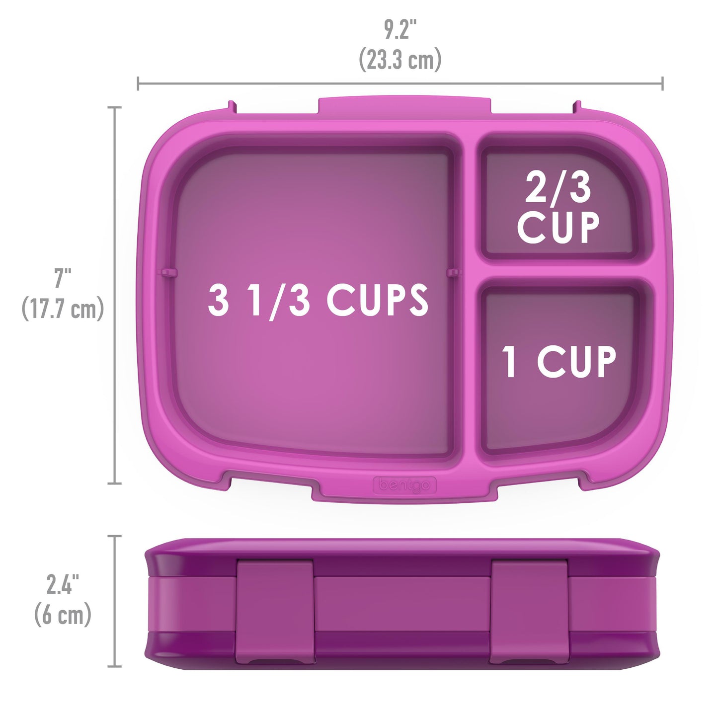 Bentgo Fresh Lunch Box - Purple