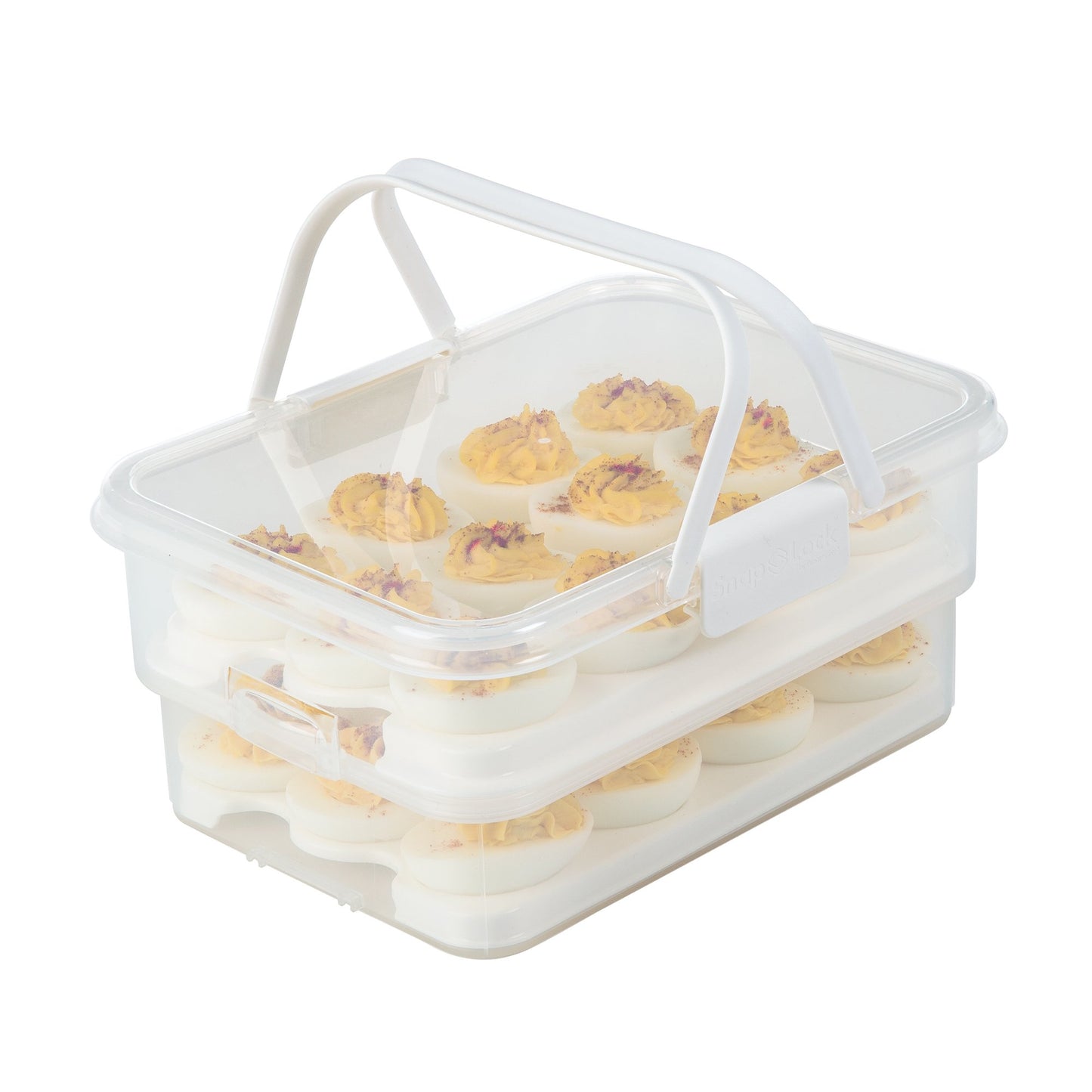 Progressive SnapLock Collapsible 24 Deviled Egg Carrier