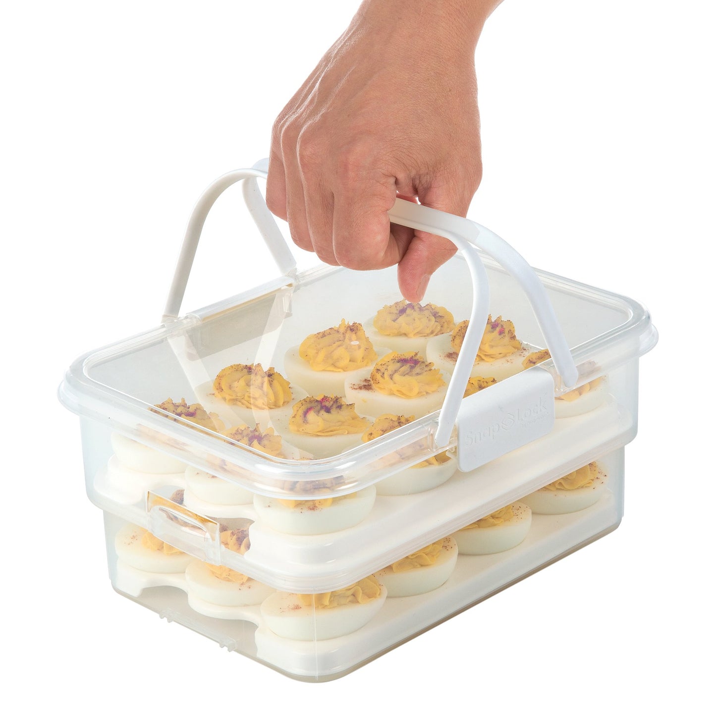 Progressive SnapLock Collapsible 24 Deviled Egg Carrier