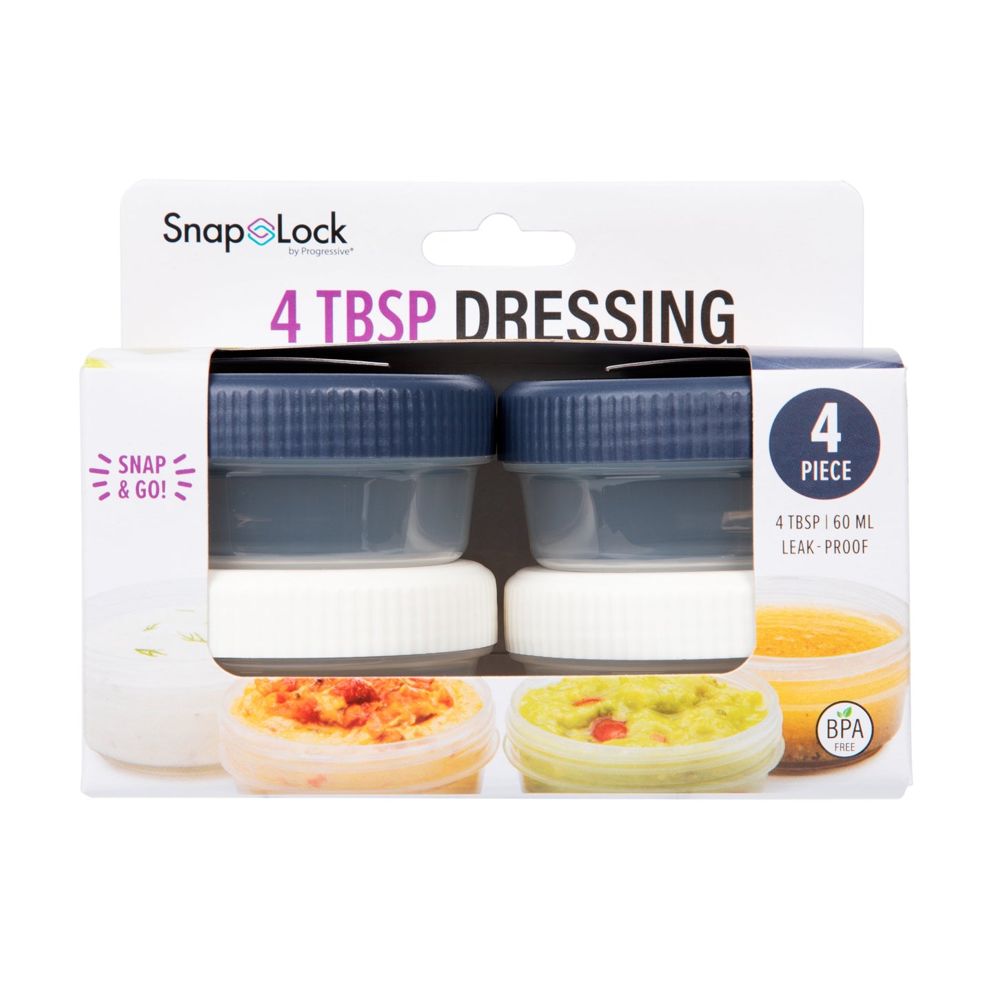 Progressive SnapLock Dressing Containers