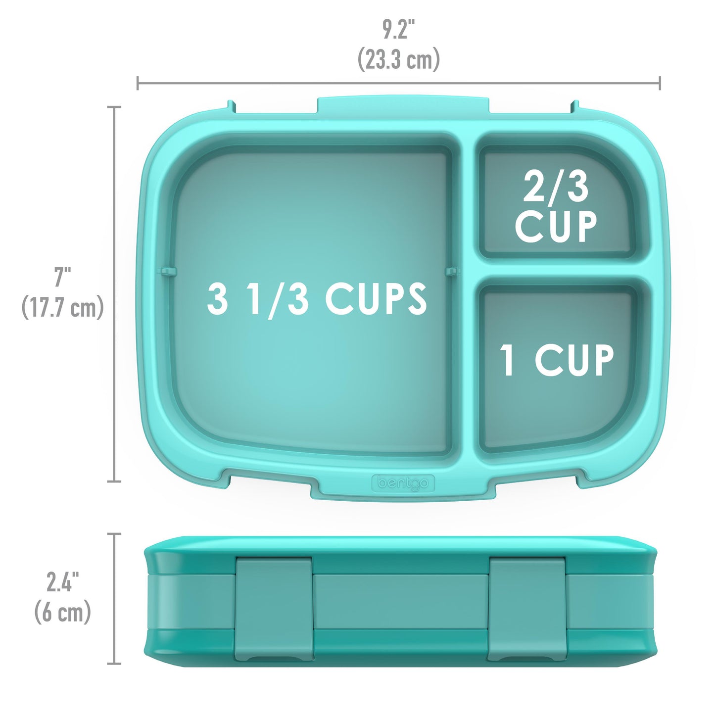 Bentgo Fresh Lunch Box - Aqua